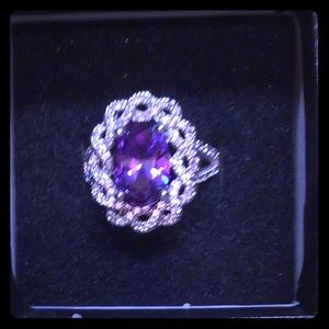 Amethyst ring